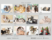 Load image into Gallery viewer, 2024 TinyKittens Calendar
